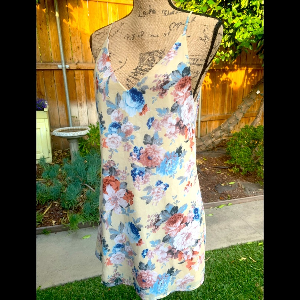 2/$20 Tobi Floral Summer Mini Dress